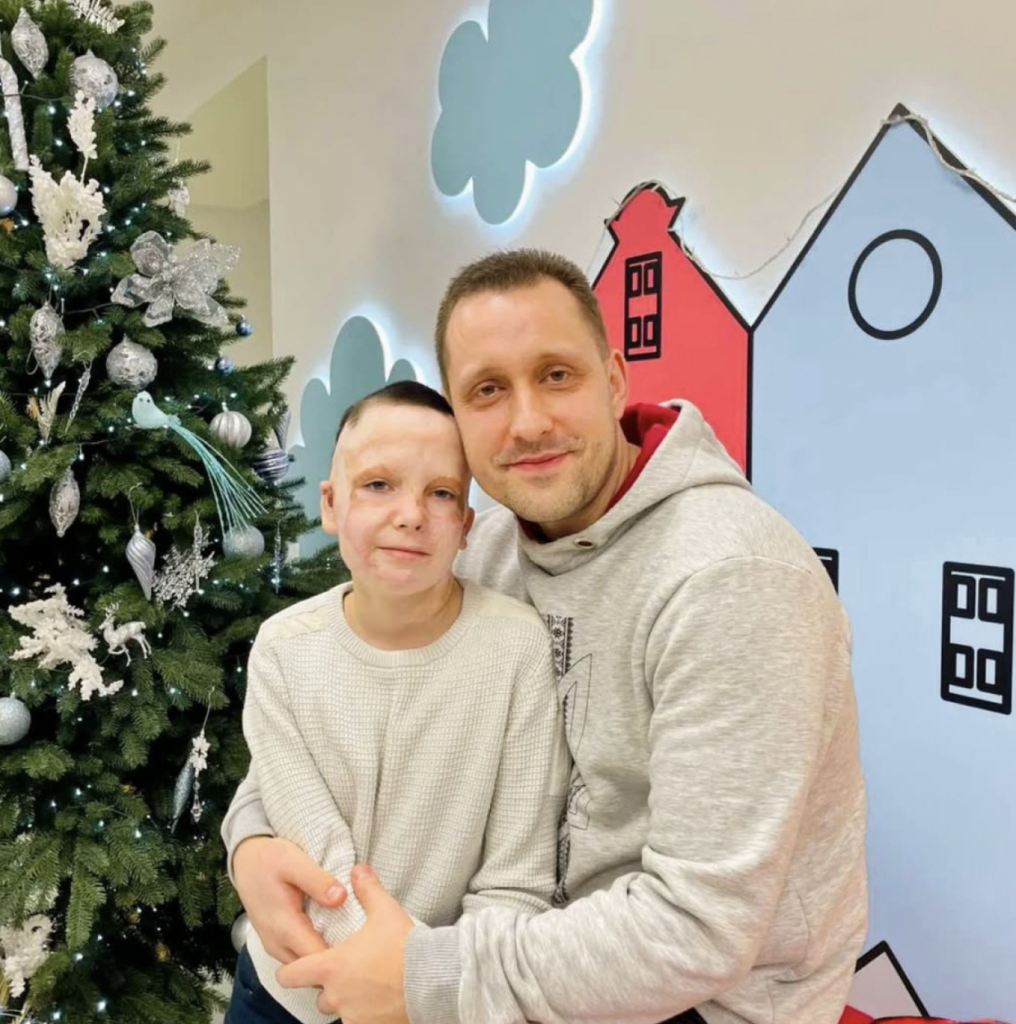 image Ukraine père et fils